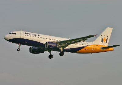 Monarch Flight no. ZB 1162