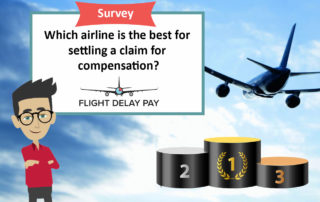Which Airline is the best at settling claims for compensation?